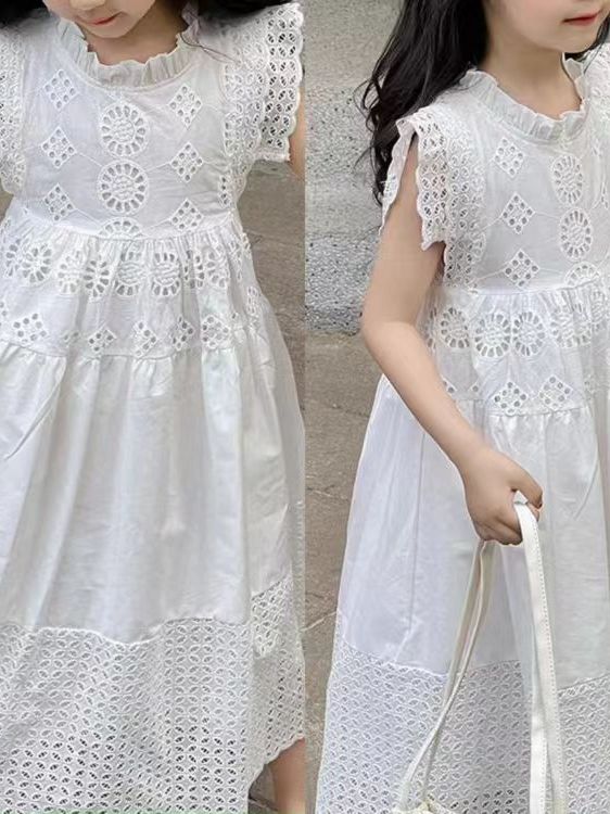Summer Clothing For Girls - Summer Cotton Floral Print Short Sleeve