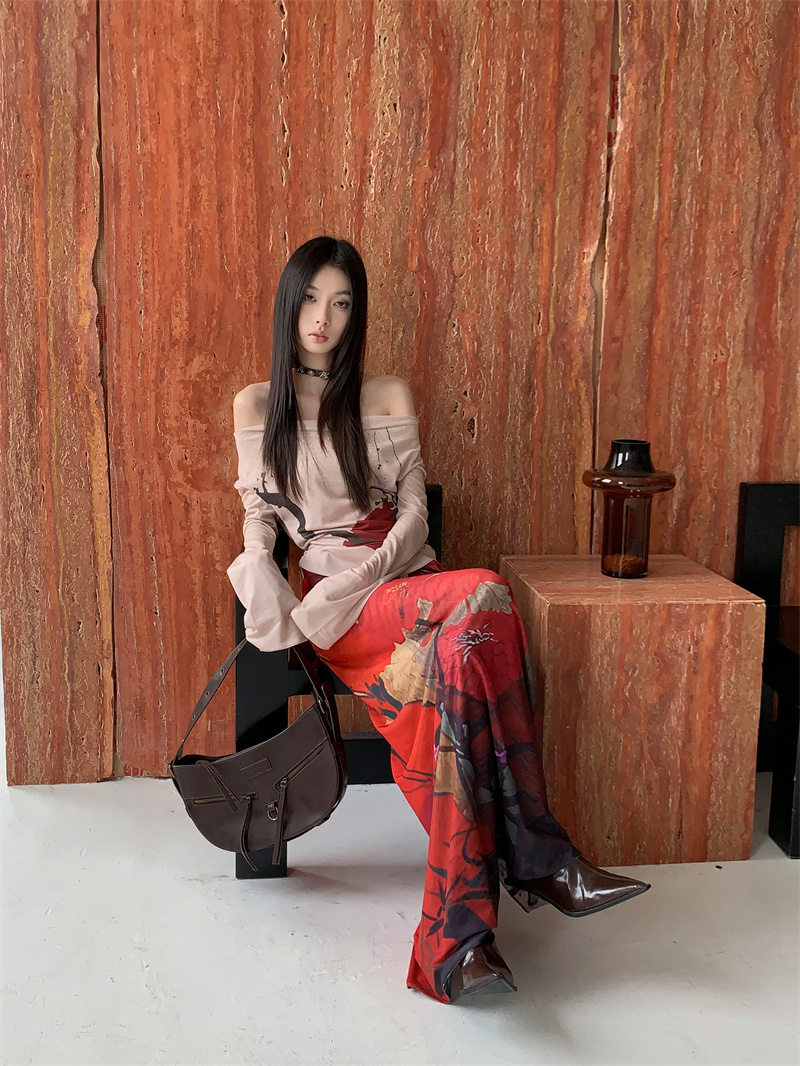 CHEERART Vintage Red Mesh Long - Summer Clothing Wraps のレビューと価格