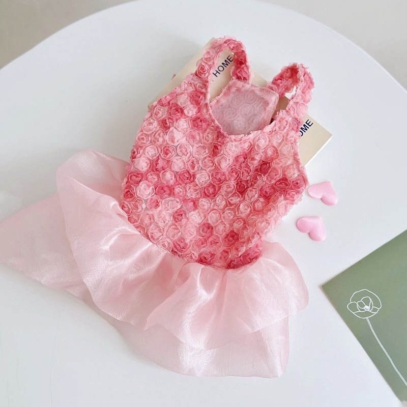 Rose Floral Cake Dress for Sma - Summer Rose Clothing のレビューと価格