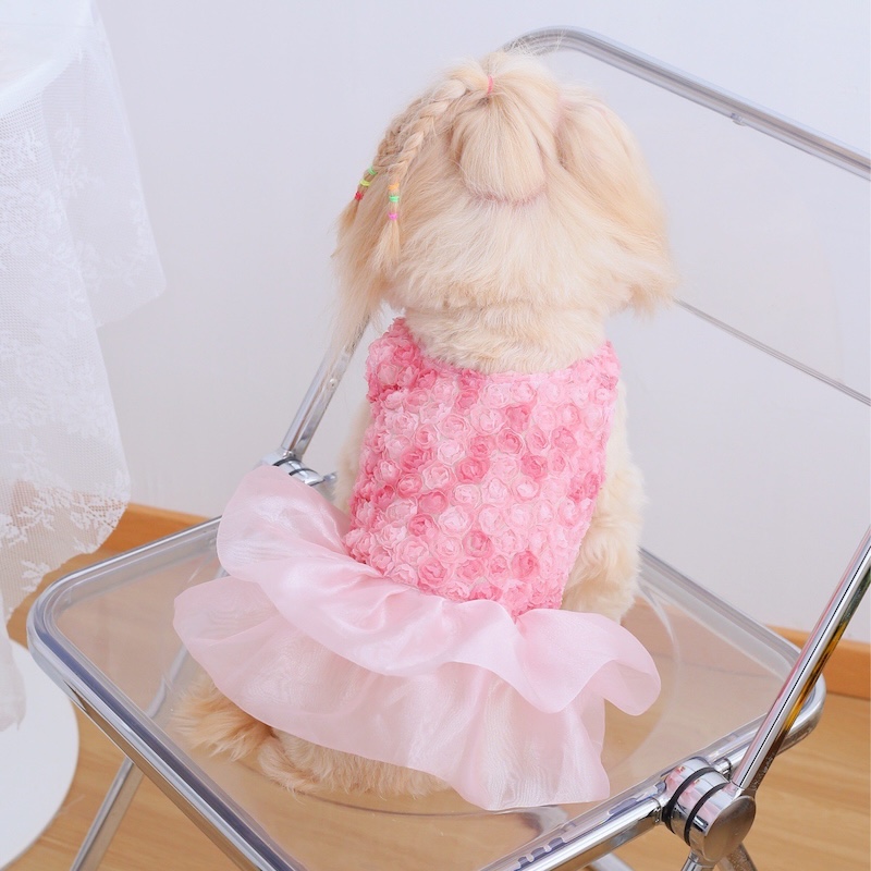 Rose Floral Cake Dress for Sma - Summer Rose Clothing のレビューと価格