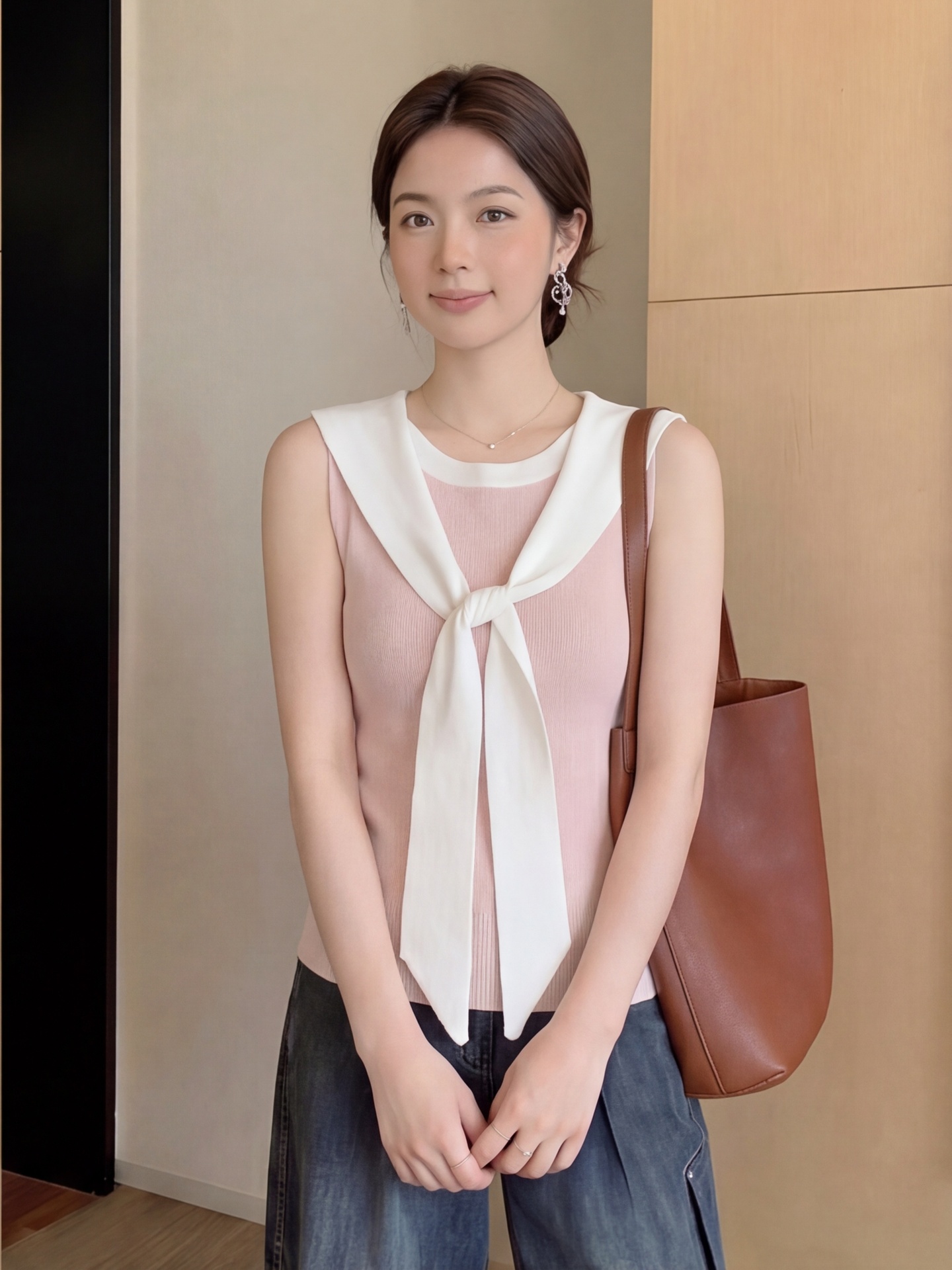 Dopamine Pink Navy Necktie Ves - Summer Clothing Old Navy のレビューと価格