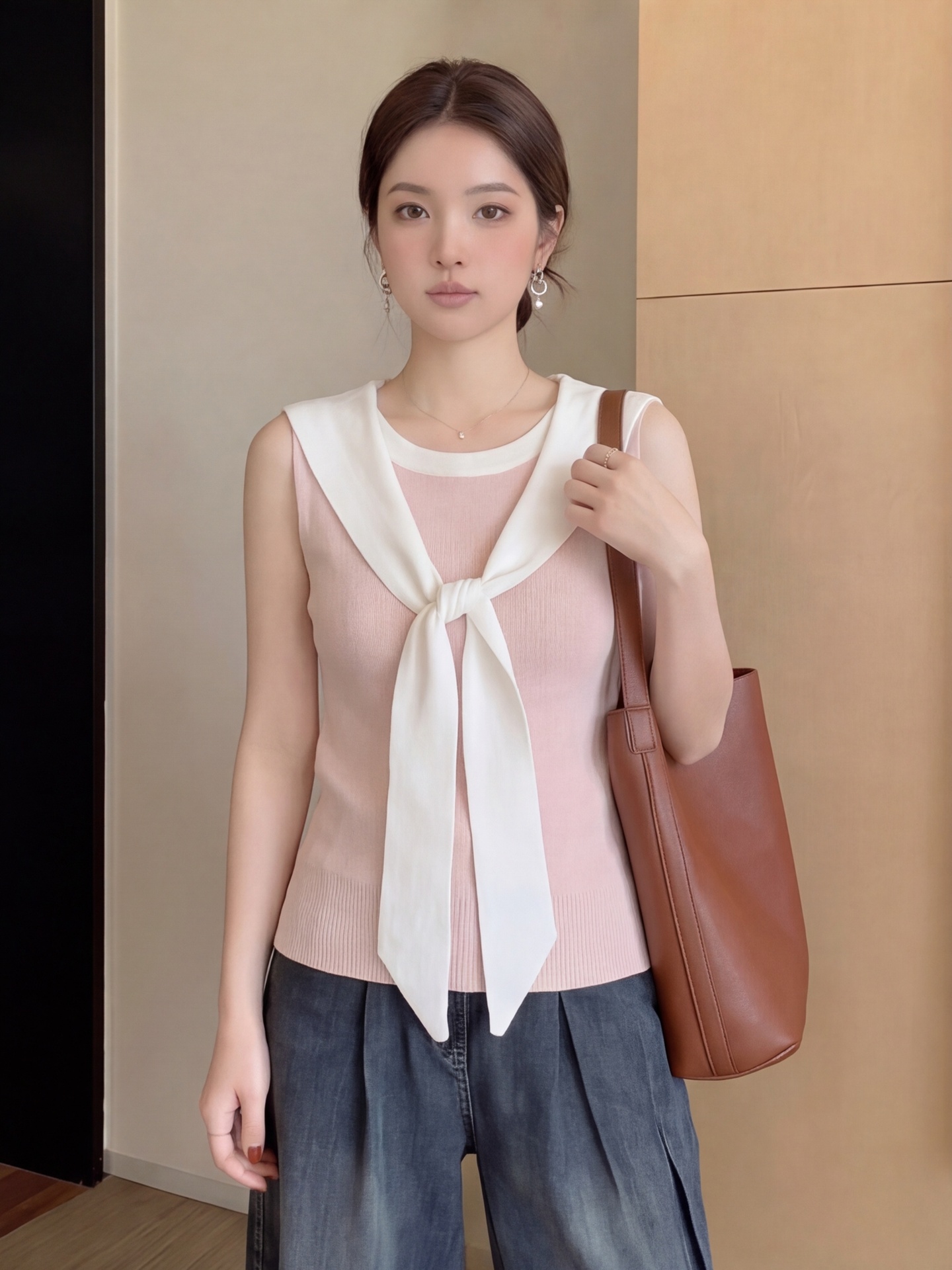 Dopamine Pink Navy Necktie Ves - Summer Clothing Old Navy のレビューと価格