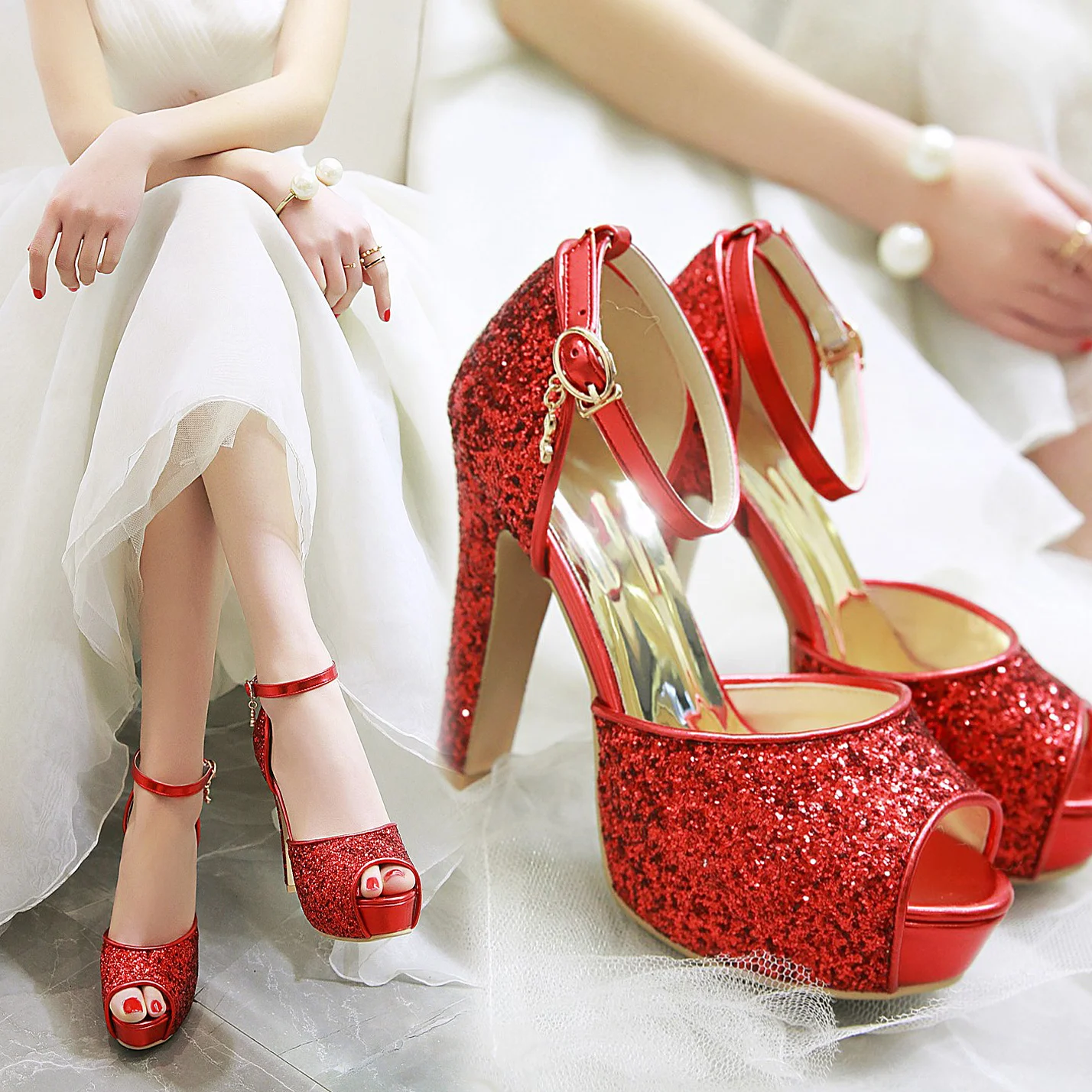 Silver Summer Women High Heel  - Summer Closet のレビューと価格