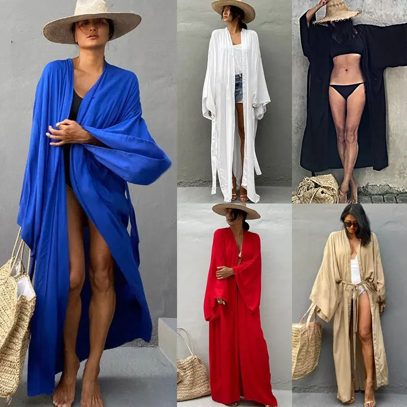 Kimono Women Beach Wear Cover  - Summer Clothing Wraps のレビューと価格