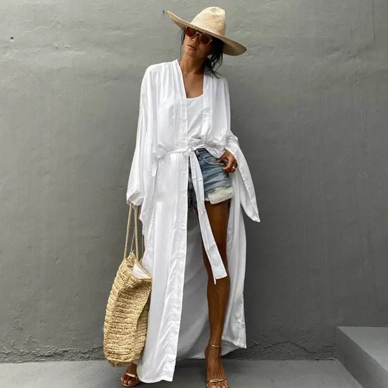 Kimono Women Beach Wear Cover  - Summer Clothing Wraps のレビューと価格