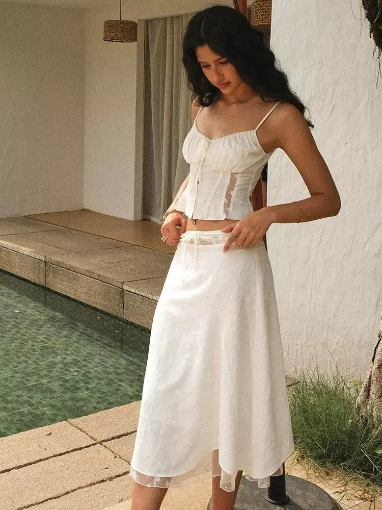 Chicheca Summer White Dress Se - Summer Clothing Vacation のレビューと価格
