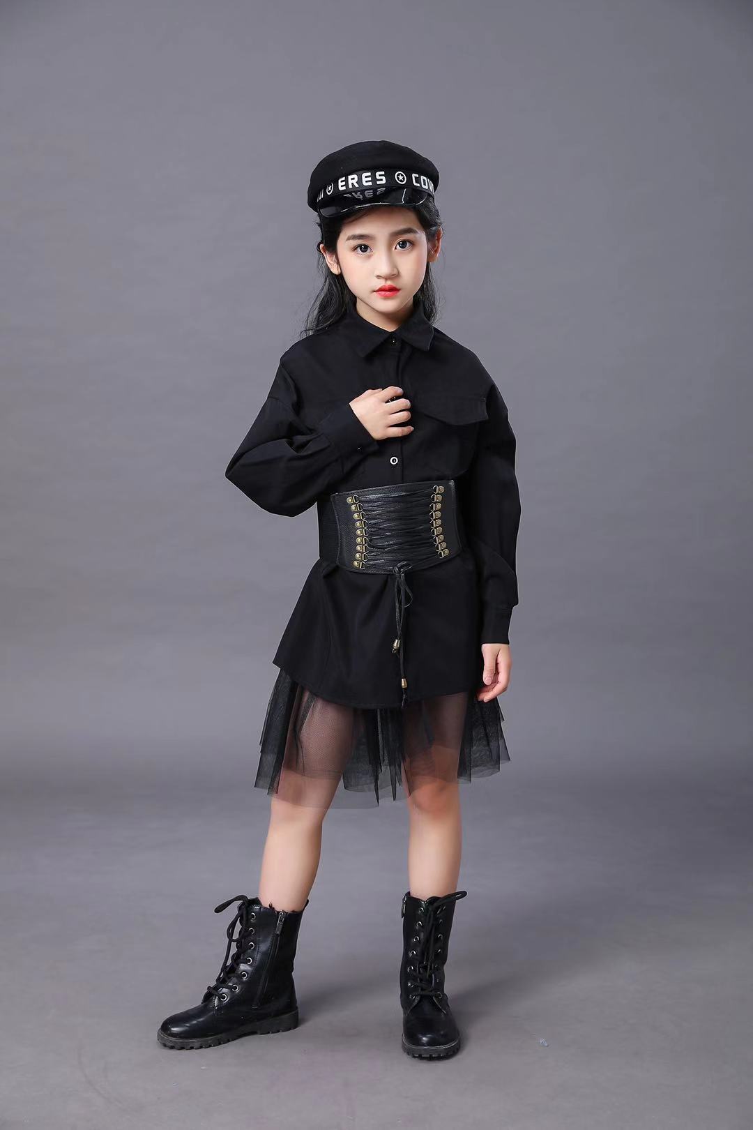 Children's Black Suit Girls Mo - Summer Clothing For Girls のレビューと価格