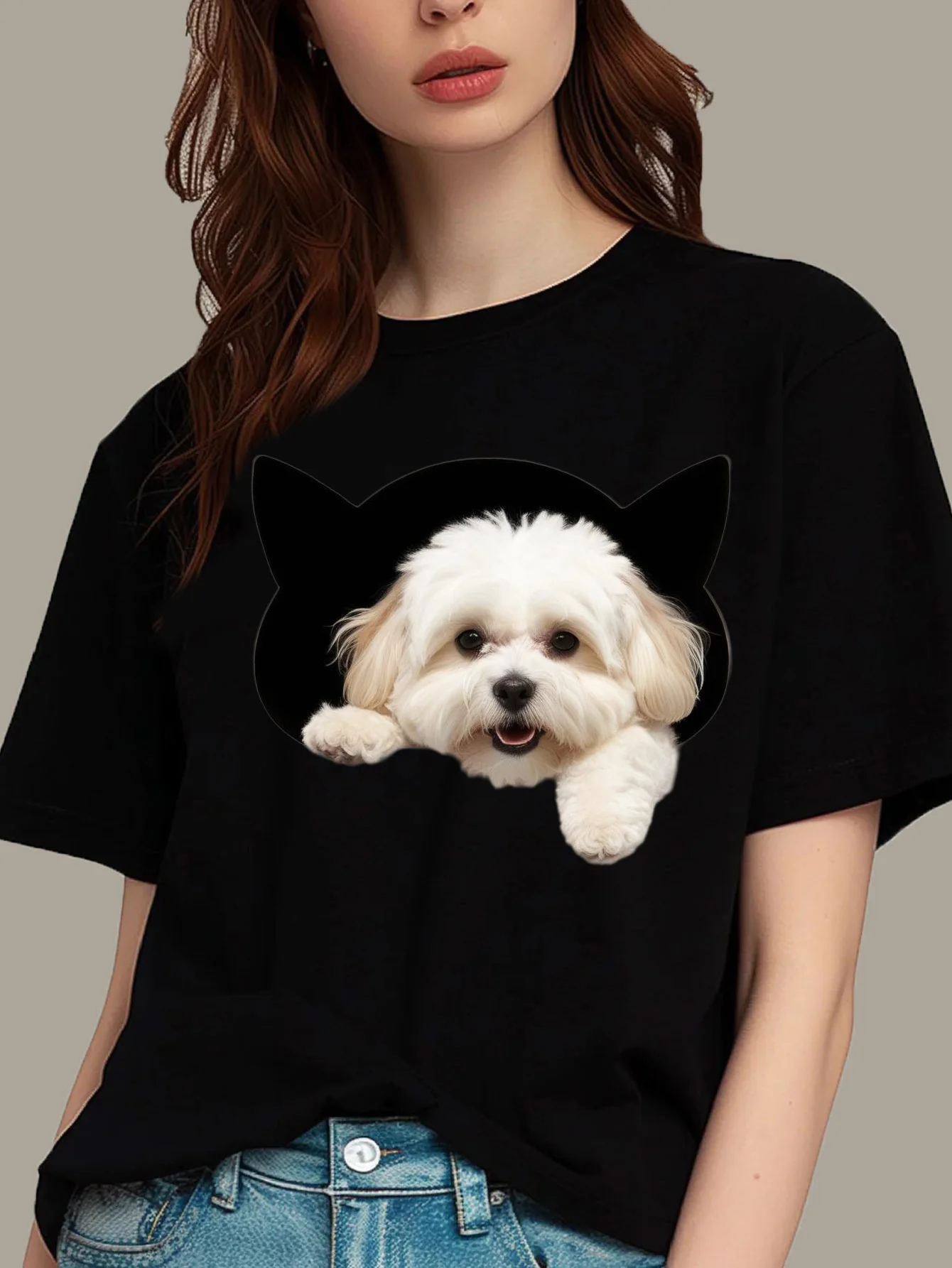 Dog Print Fun & Cheerful Women - Summer Clothing Looks のレビューと価格