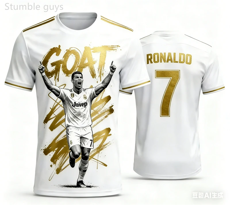 Ronaldo's Summer 3D Printed Fa - Summer Clothing Recommendations のレビューと価格