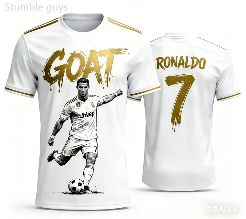 Ronaldo's Summer 3D Printed Fa - Summer Clothing Recommendations のレビューと価格