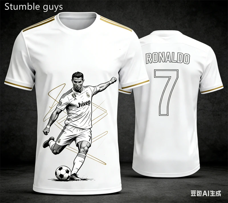 Ronaldo's Summer 3D Printed Fa - Summer Clothing Recommendations のレビューと価格