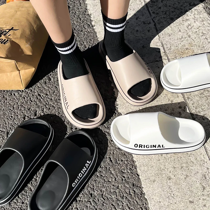 Summer Couple Slides Solid Col - Summer Quotes のレビューと価格