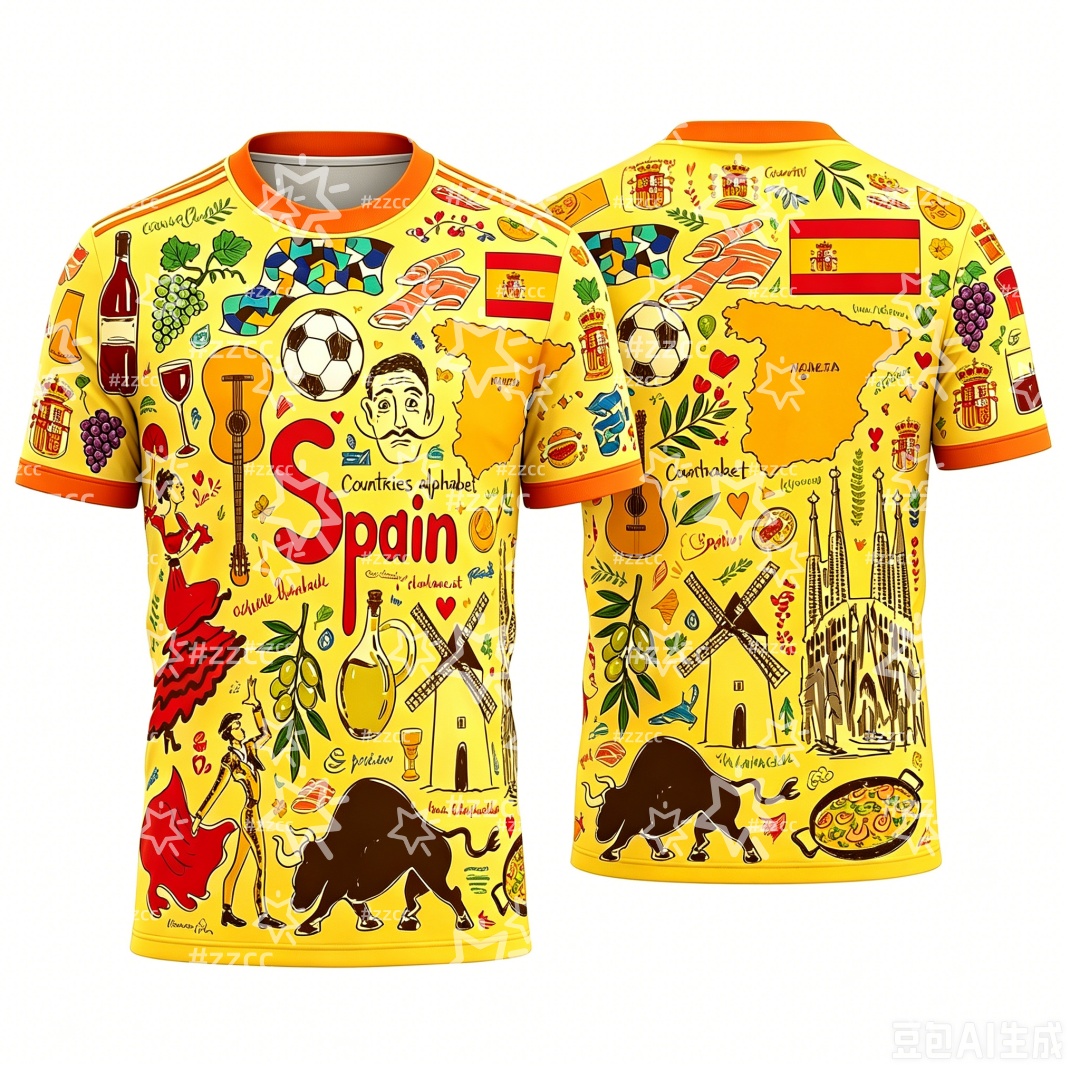 2026 Spanish football jersey S - Summer Clothing In Spanish のレビューと価格