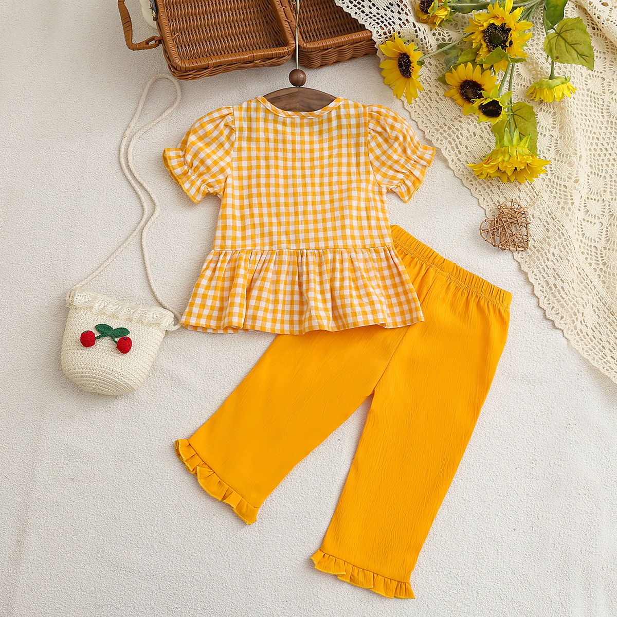 Summer Newborn Girl Yellow Pla - Summer Clothing Looks のレビューと価格