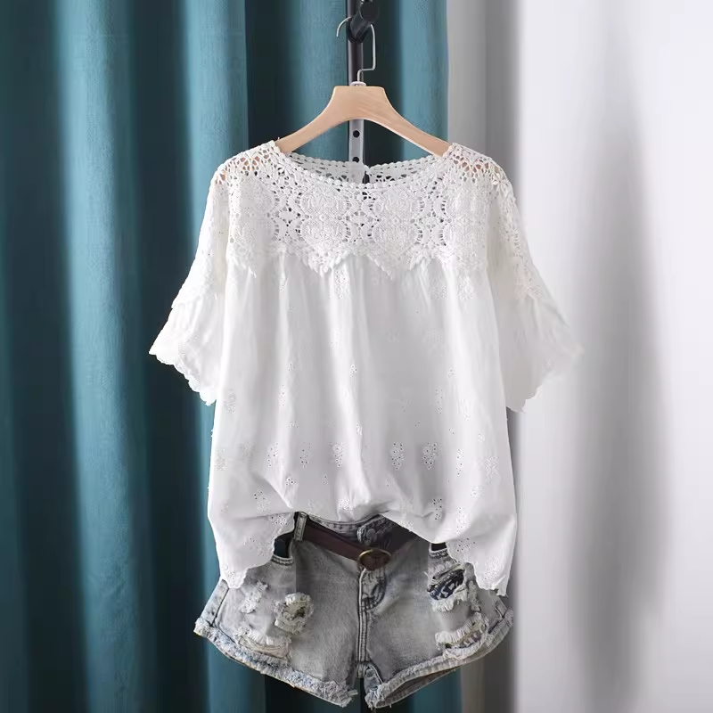2026 Hollow Out Lace Patchwork - Summer Clothing For Japan のレビューと価格