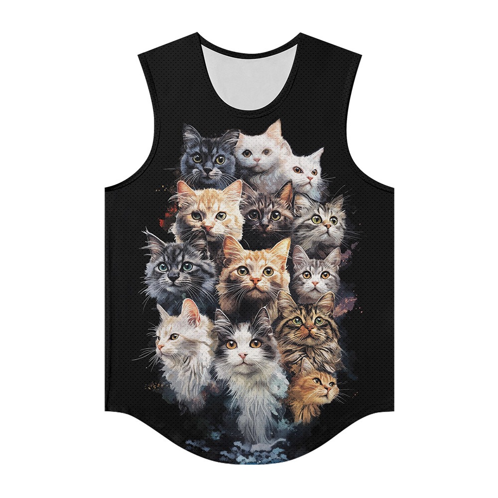 Men Vests Trendy Kawaii Lucky  - Summer Clothing Essentials Men のレビューと価格