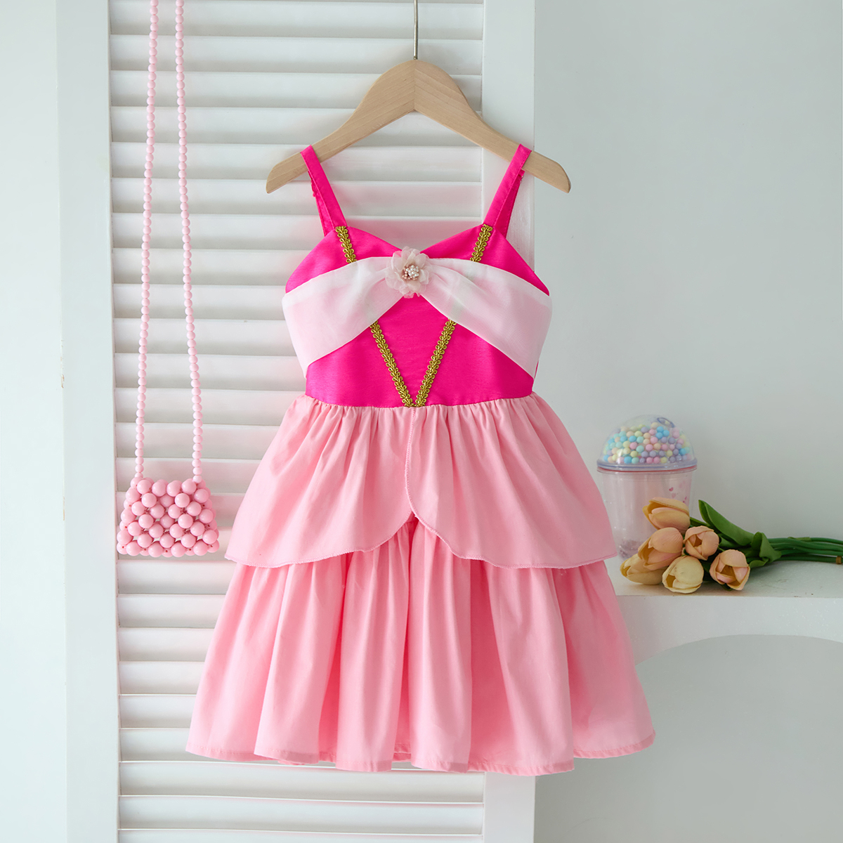 Kids Girl Rose Dress Summer Sl - Summer Rose Clothing のレビューと価格