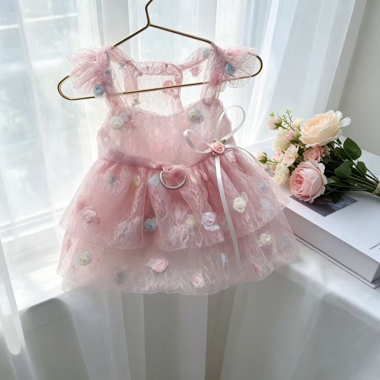 Pet Spring & Summer Chiffon Pr - Summer Rose Clothing のレビューと価格