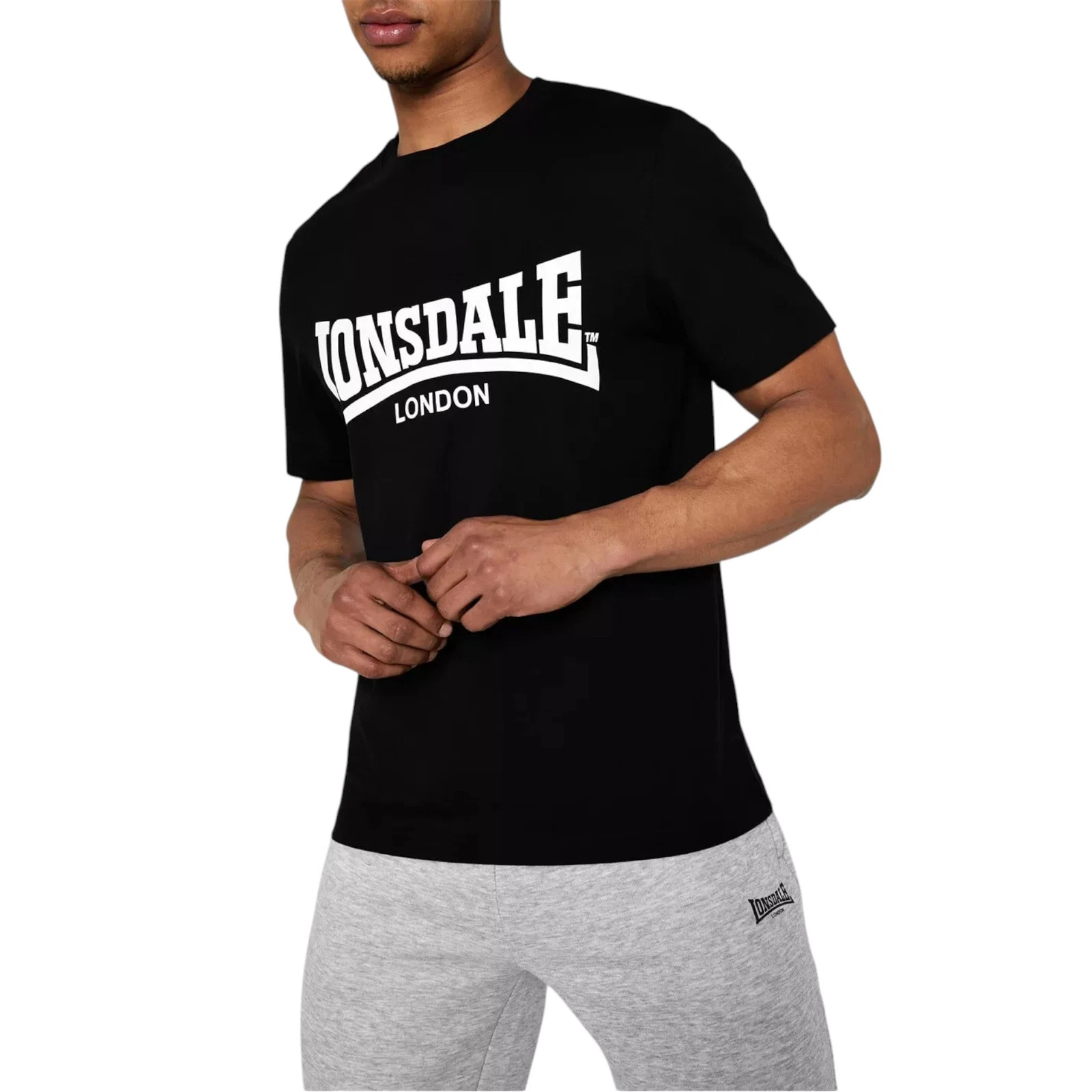 Lonsdale Mens T Shirts Essenti - Summer Clothing Essentials Men のレビューと価格
