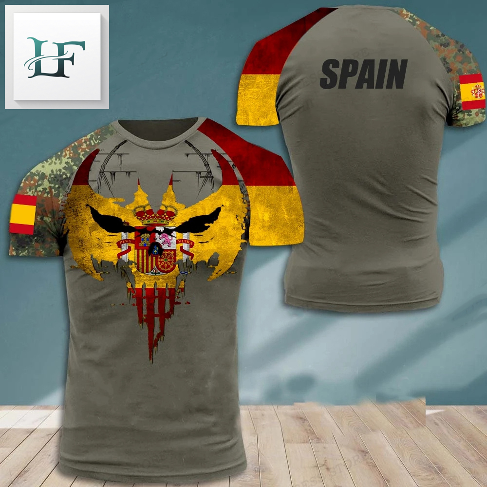 New Fashion Spanish Army Men's - Summer Clothing In Spanish のレビューと価格