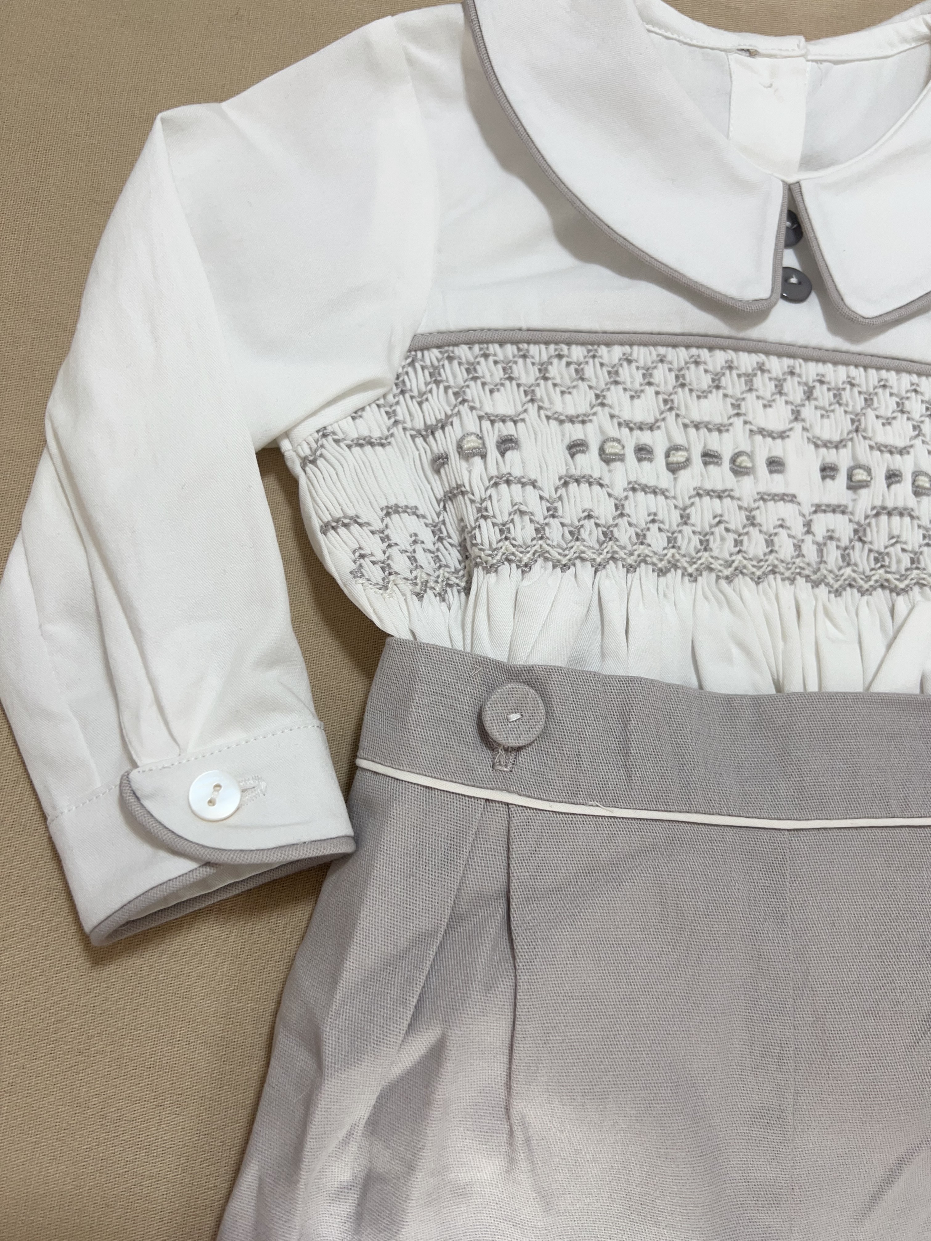 Spanish Baby Boy Hand-Smocked  - Summer Clothing In Spanish のレビューと価格