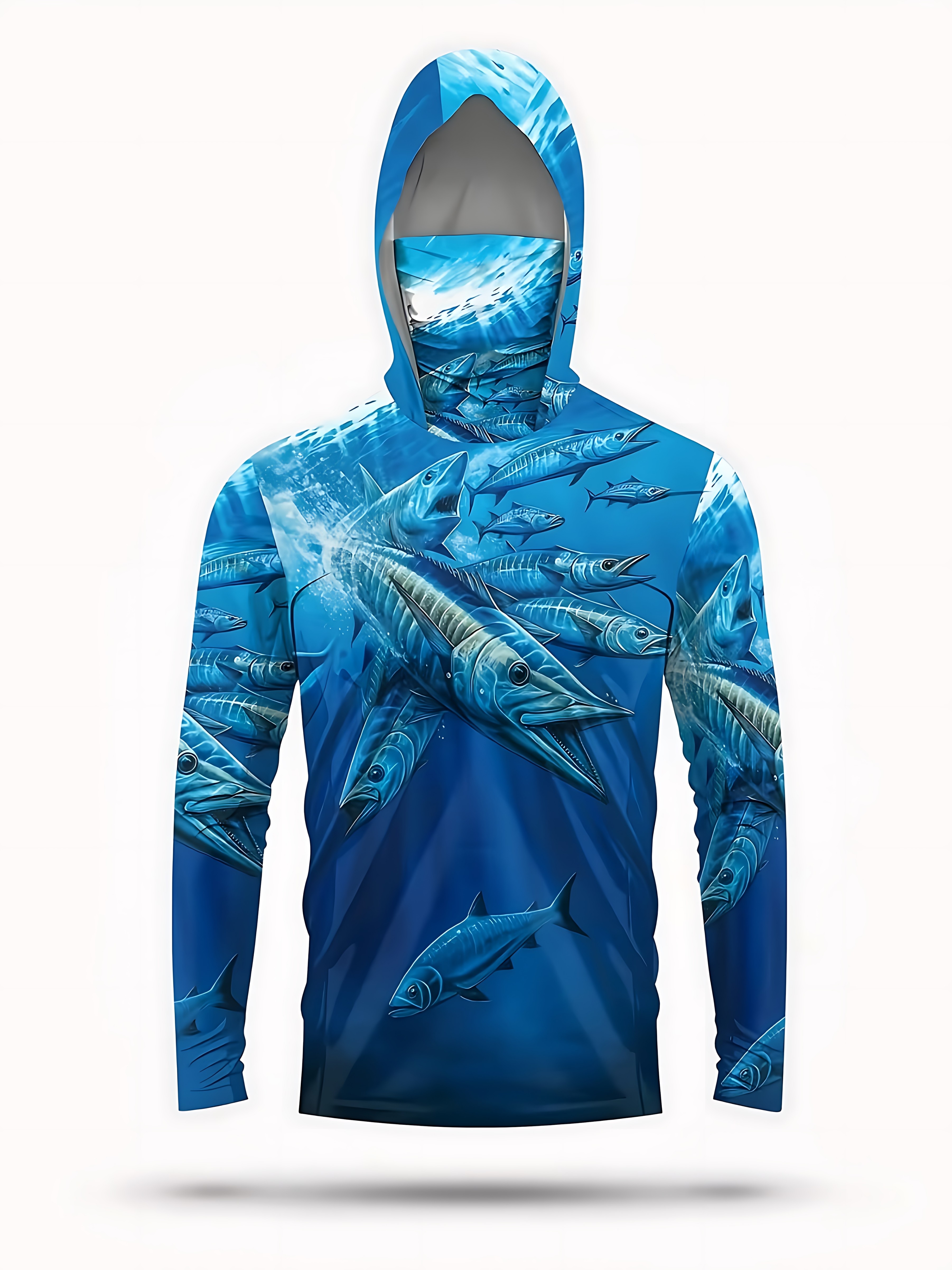 Fishing Shirt Hooded Men Fishi - Summer Clothing Trends のレビューと価格