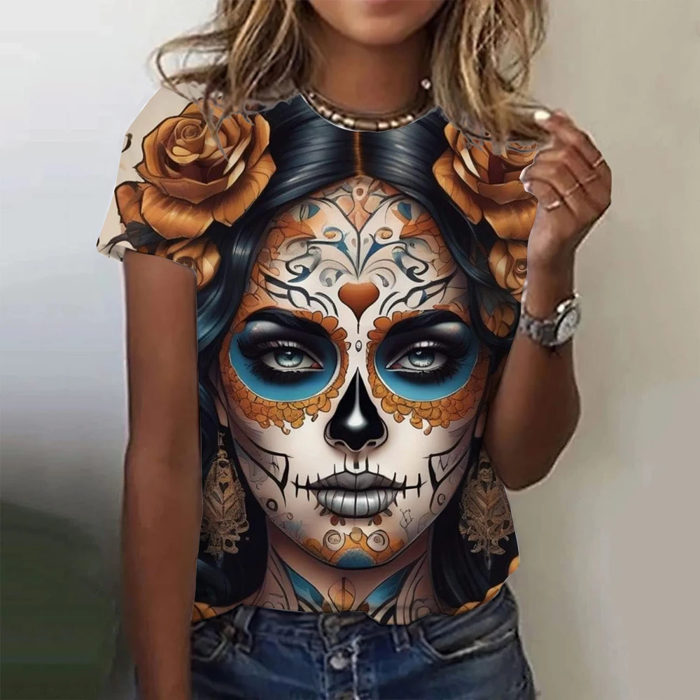 Mexican Day of the Dead Women' - Summer Rose Clothing のレビューと価格