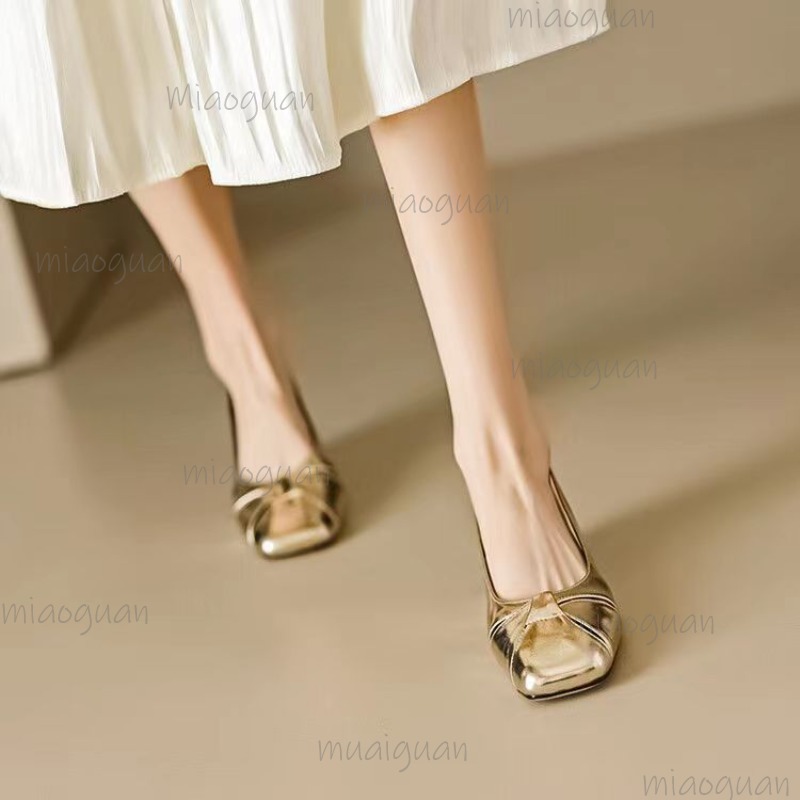 Cover Toe Low Heel Pumps Women - Summer Closet のレビューと価格