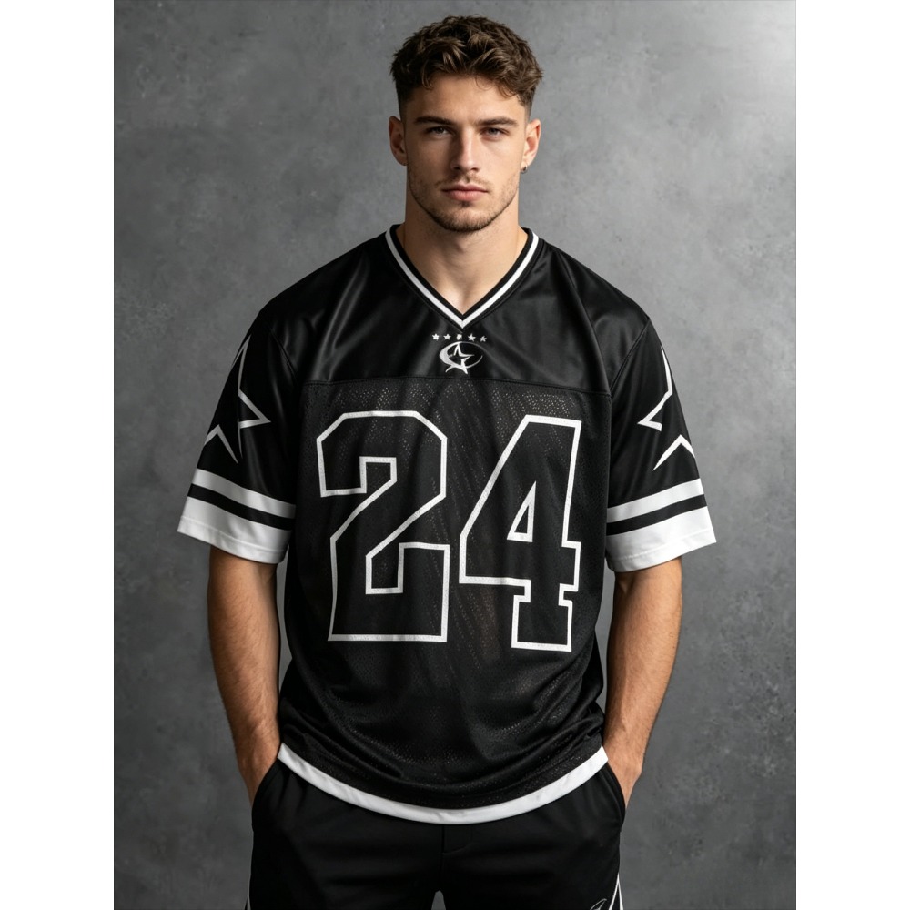2026 Summer New Men's V-Neck T - Summer Clothing Trends のレビューと価格