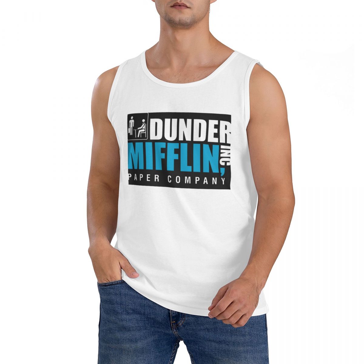 100% Cotton Dunder Mifflin Pap - Summer Clothing Essentials Men のレビューと価格