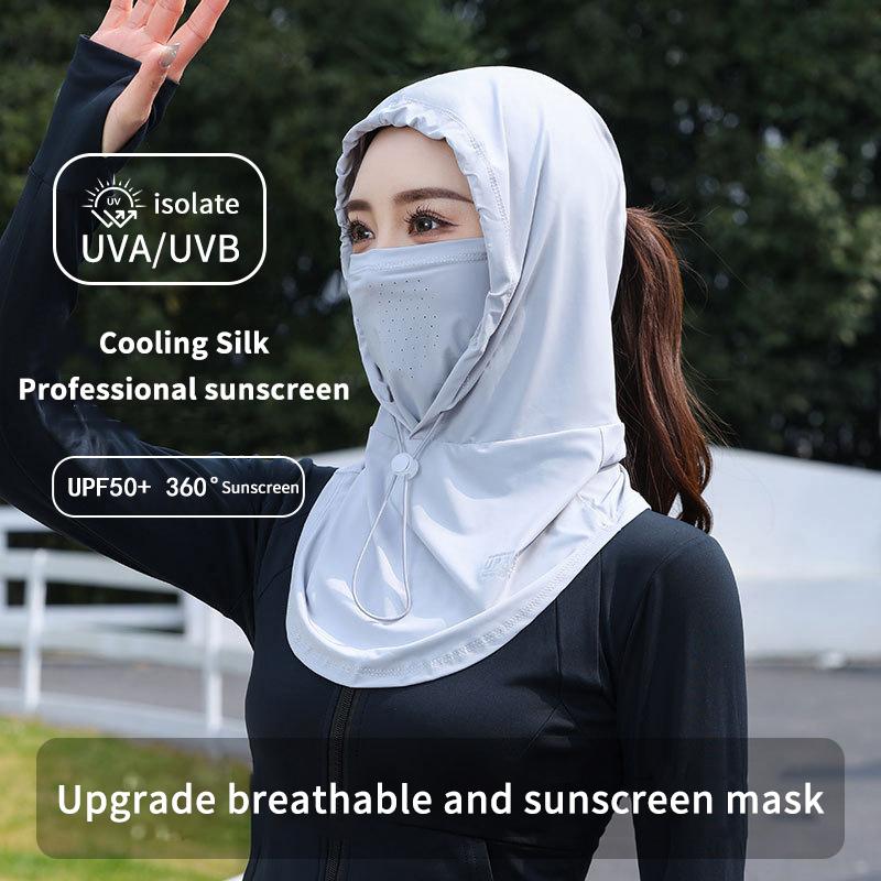 Ice Silk Sun Hat Women UV Prot - Sun Hat Wide Brim のレビューと価格