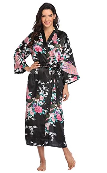 Hot Sale Black Summer Satin Ki - Summer House Clothing のレビューと価格