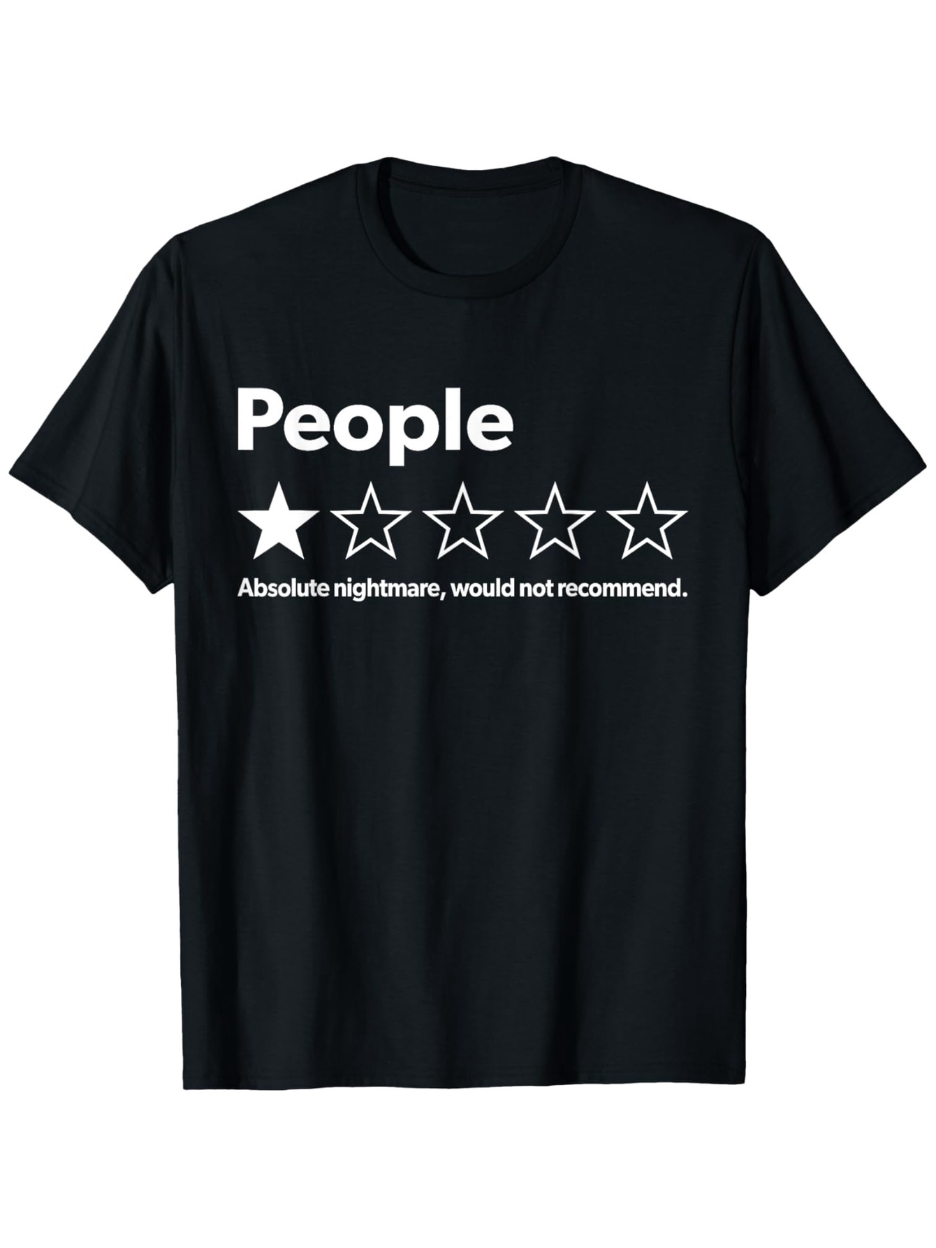 Funny T-shirt Review: One-star - Summer Clothing Recommendations のレビューと価格