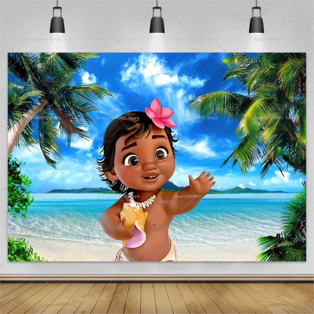 Baby Moana Theme Summer Birthd - Summer House Clothing のレビューと価格