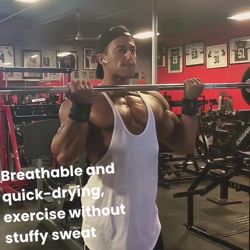 Fitness essential vest, gym st - Summer Clothing Essentials Men のレビューと価格