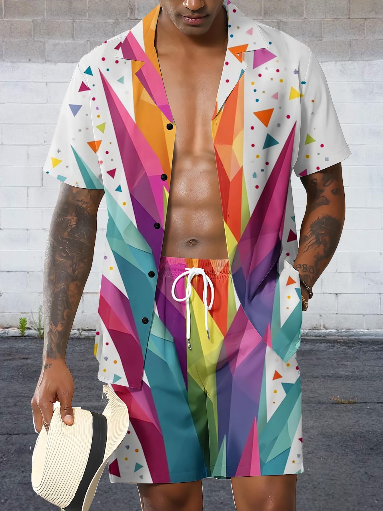 Men's Shirt Sets 2026 Spring/S - Summer Clothing Y2K のレビューと価格
