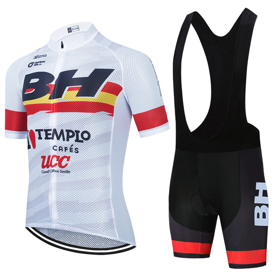 New Red BH Cycling Jersey Bibs - Summer Clothing In Spanish のレビューと価格