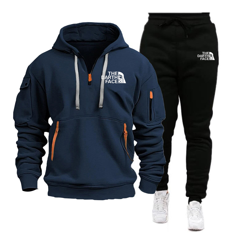 Men's hooded sports shirt set  - Summer Clothing Guys のレビューと価格