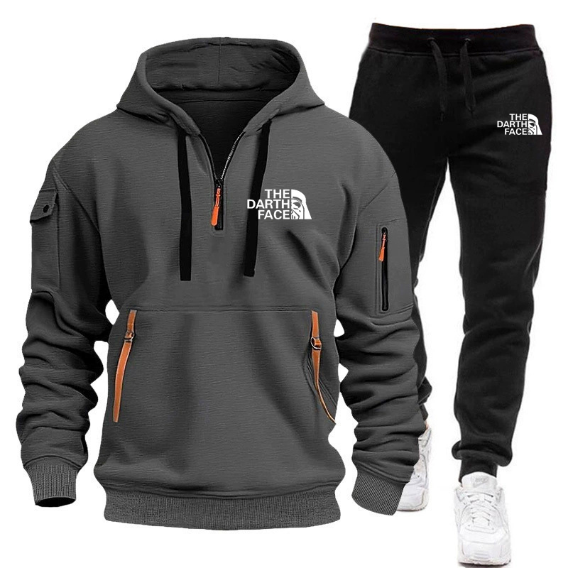 Men's hooded sports shirt set  - Summer Clothing Guys のレビューと価格