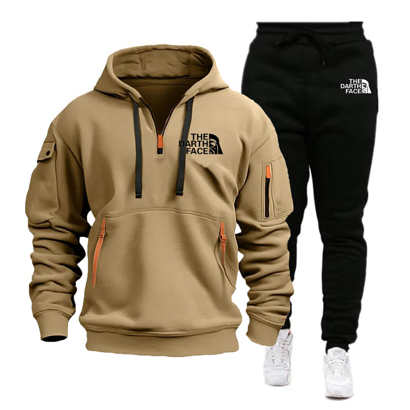 Men's hooded sports shirt set  - Summer Clothing Guys のレビューと価格