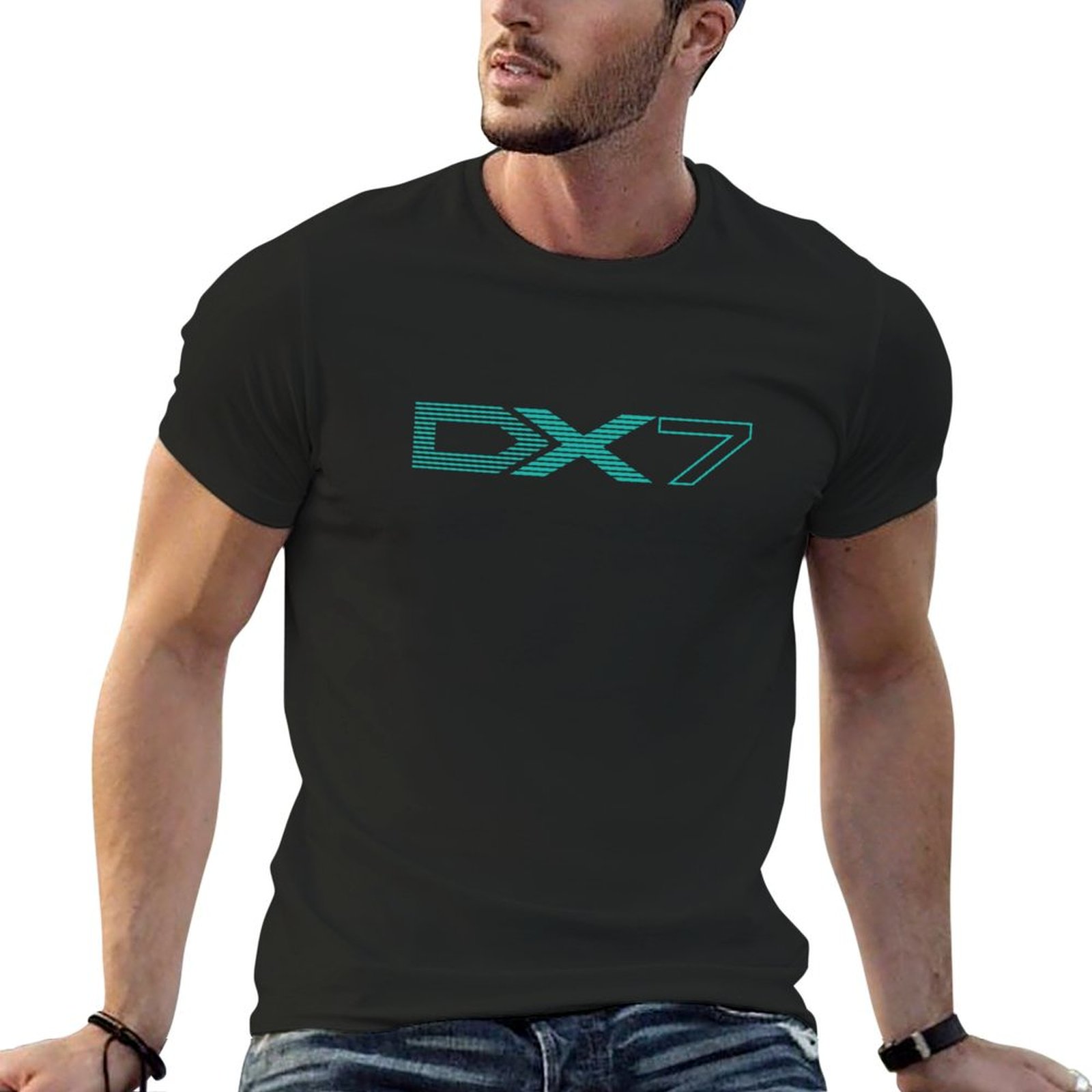 Legendary Synth DX7 T-Shirt es - Summer Clothing Essentials Men のレビューと価格