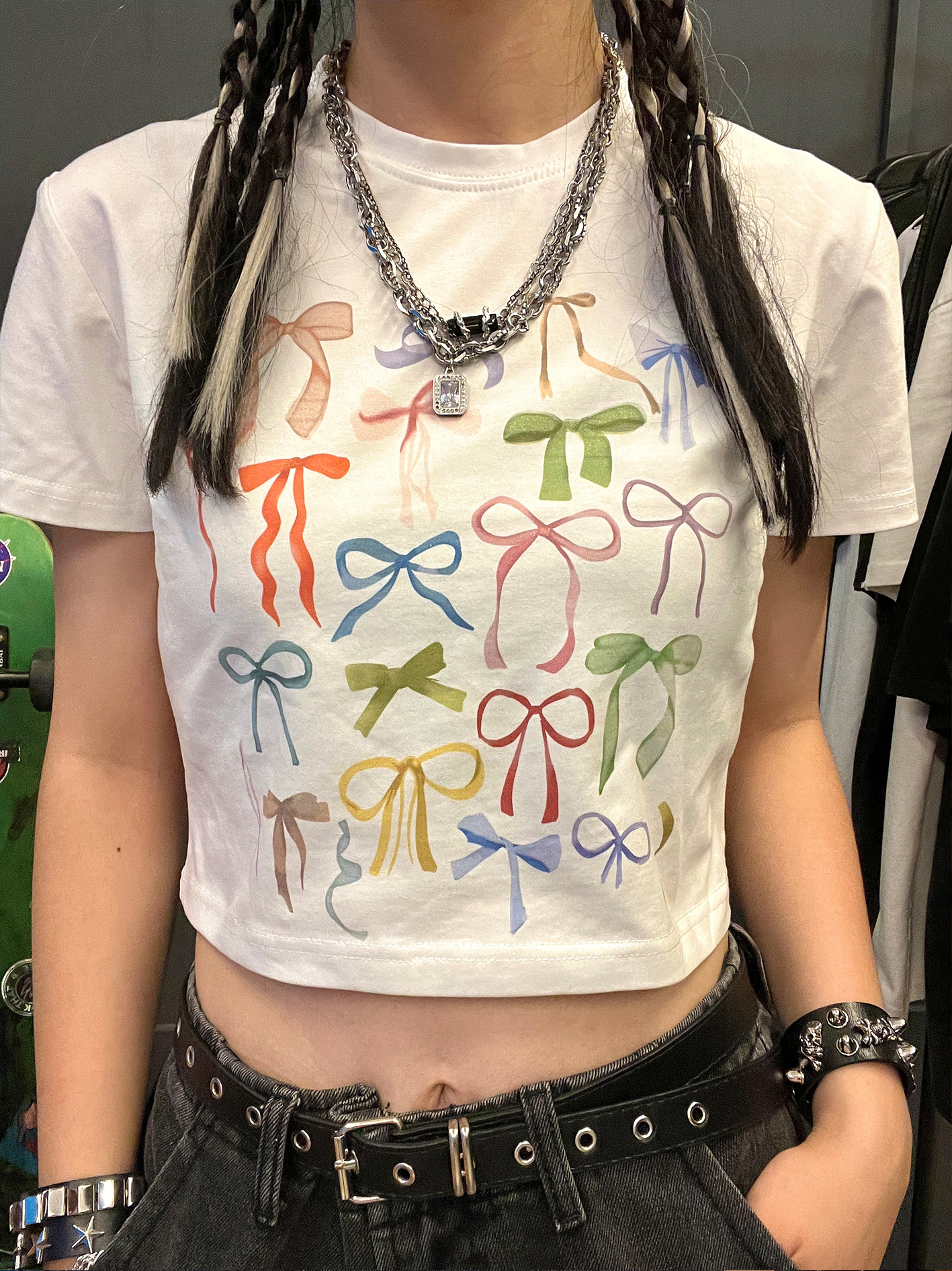 Hot  Knot Crop Top Y2K Half Sl - Summer Clothing Recommendations のレビューと価格