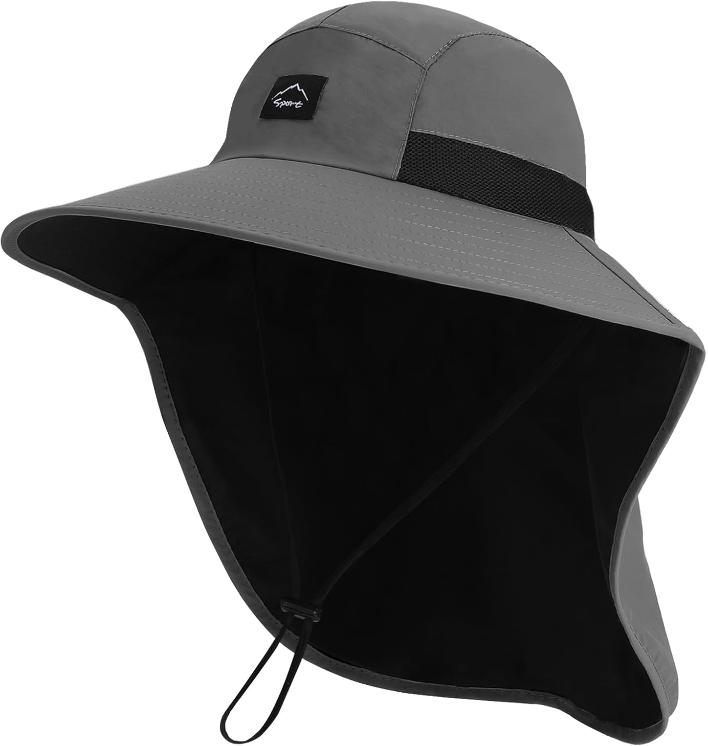 UPF50+ Sun Hat with Neck Flap, - Sun Hat Wide Brim のレビューと価格