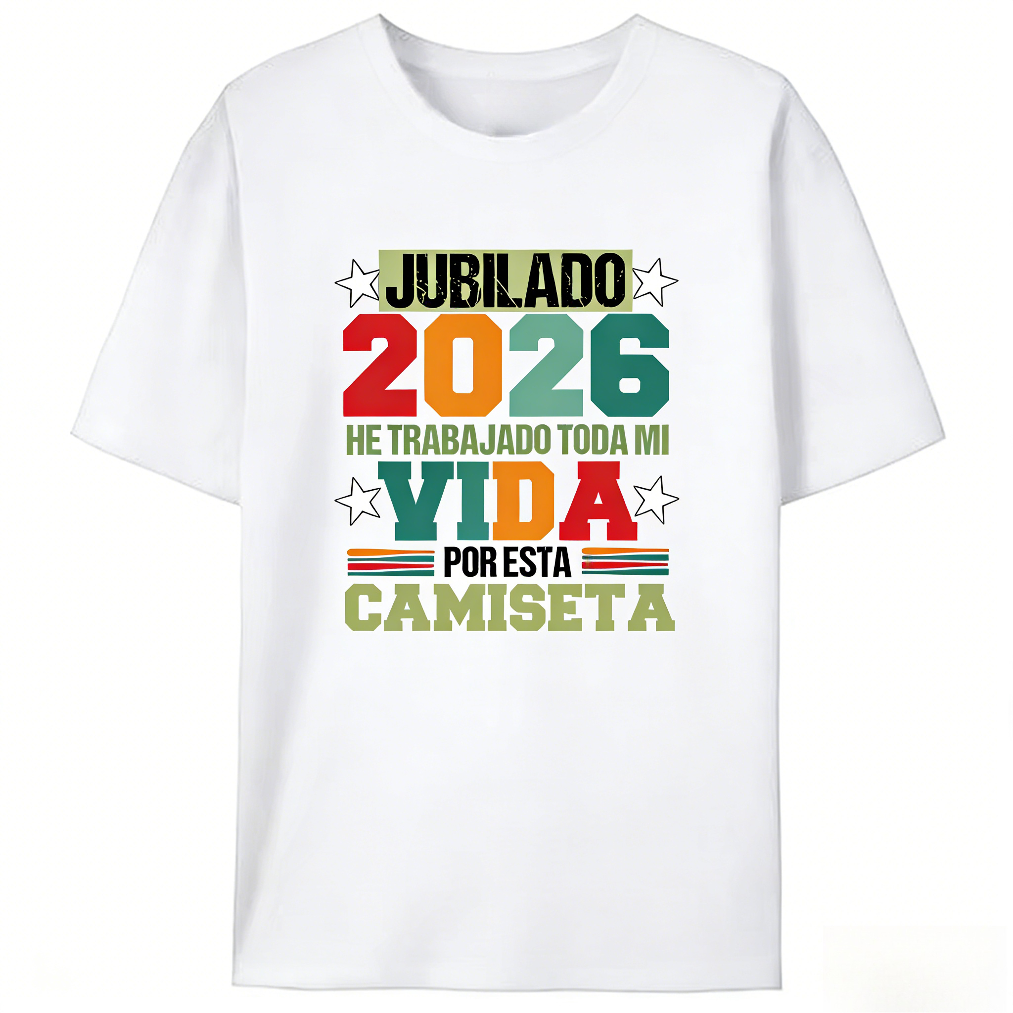 Spanish Retired 2026 I've Work - Summer Clothing In Spanish のレビューと価格
