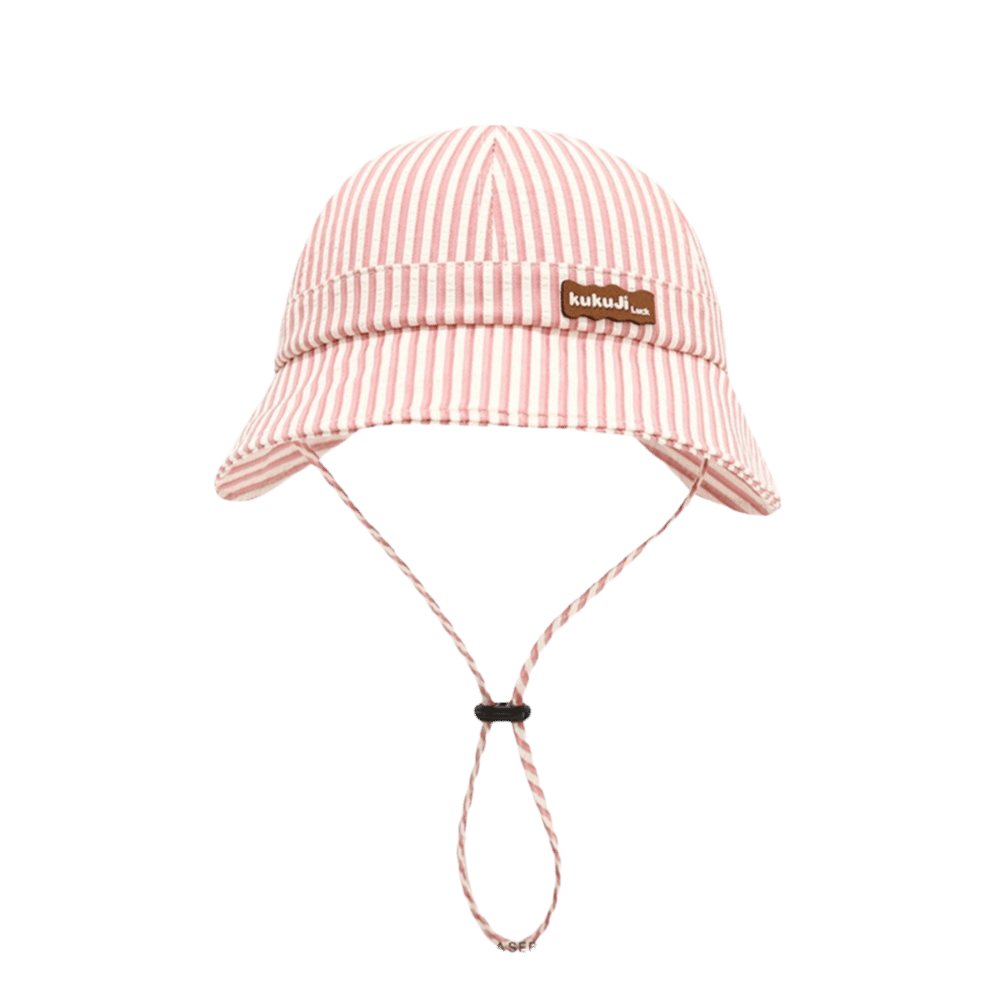 New Striped Baby Bucket Hat Ad - Sun Hat Wide Brim のレビューと価格