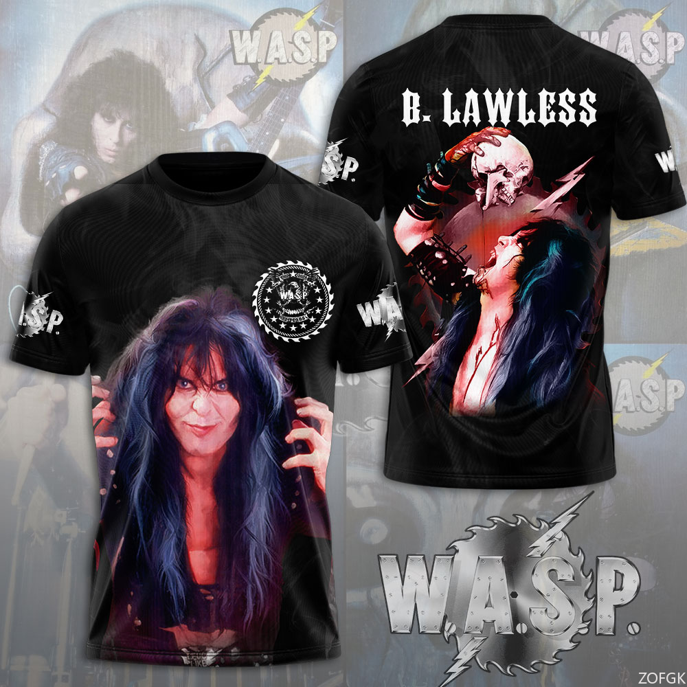 W.A.S.P Rock 3D Printing T-shi - Summer Clothing Y2K のレビューと価格