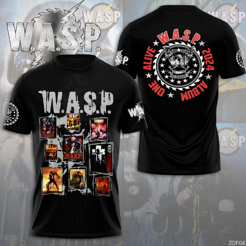 W.A.S.P Rock 3D Printing T-shi - Summer Clothing Y2K のレビューと価格
