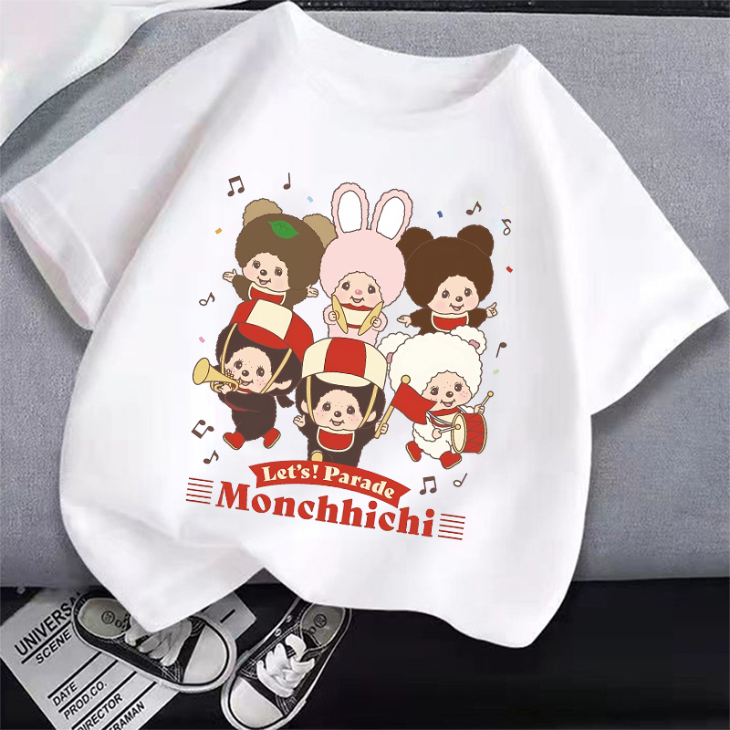 MONCHHICHI Short Sleeve T Shir - Summer Clothing For Girls のレビューと価格
