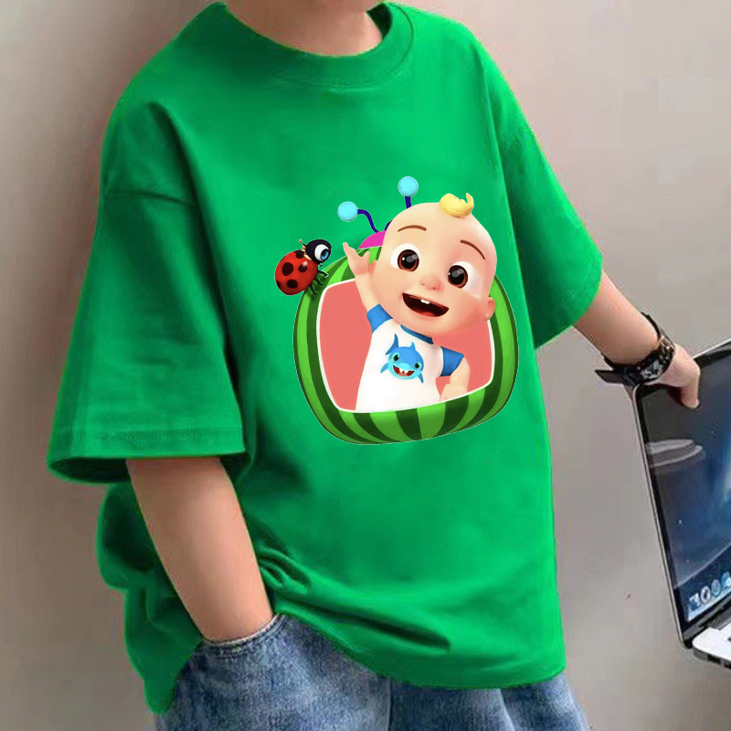 Cocomelons Baby T-Shirts Anime - Summer Clothing For Girls のレビューと価格