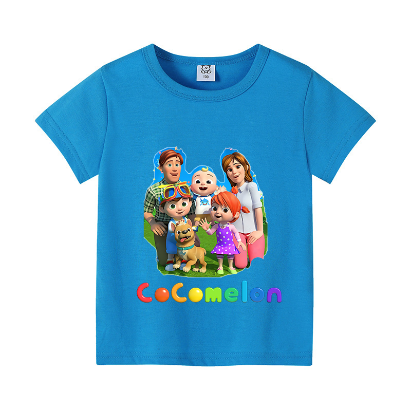 Cocomelons Baby T-Shirts Anime - Summer Clothing For Girls のレビューと価格